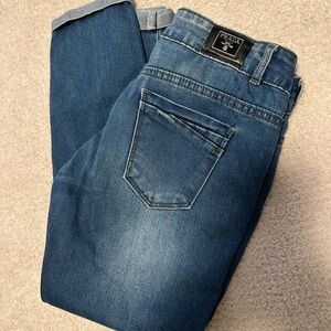 Prada blue washed ankle jeans 30 inch waist